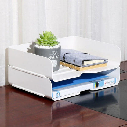 Stackable Desk Document Organizer