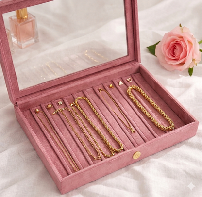 Premium Chain & Necklace Organizer Box