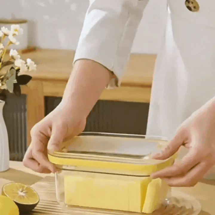 Airtight Butter Slicer & Storage Container