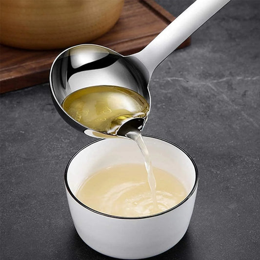 Stainless Steel Spoon Oil Soup Separator ( High Quality )