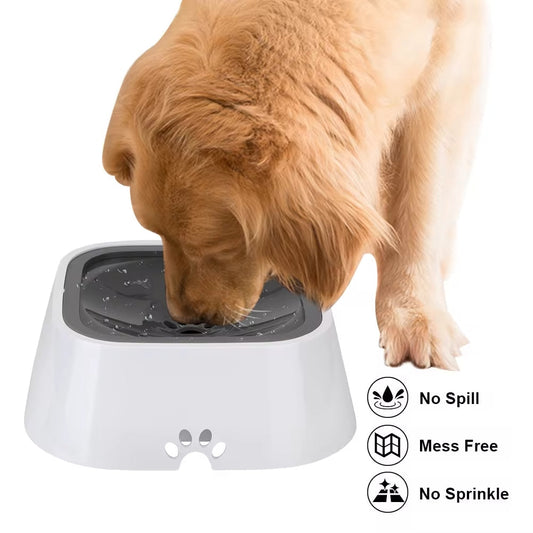 Non Spill, Anti-Overflow Pet Bowl