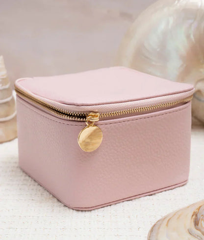 Travel Jewellery Organizer with 6 Zipper Pouches