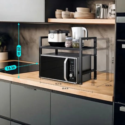 Extendable Microwave Oven Rack