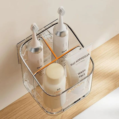 Wall-Mount Bathroom Accessory Holder
