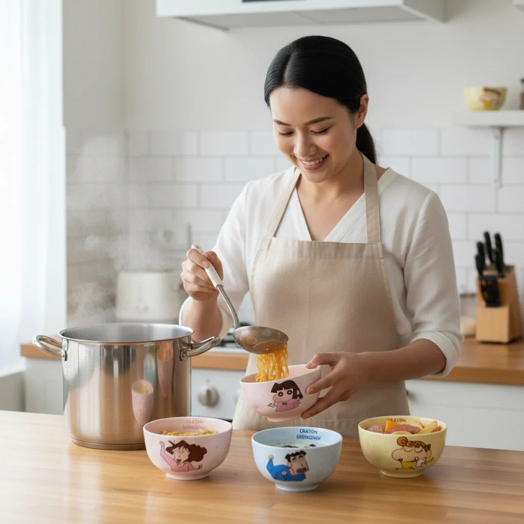 Kids Special: Shinchan Cartoon Bowl Set
