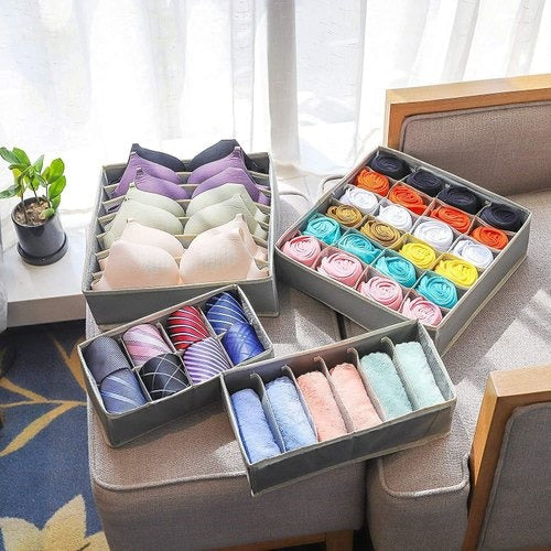 Lifevy foldable storage drawer organizers in use