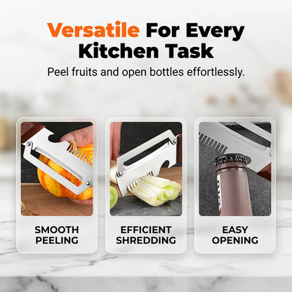 3-in-1 Onion Slicer and Peeler