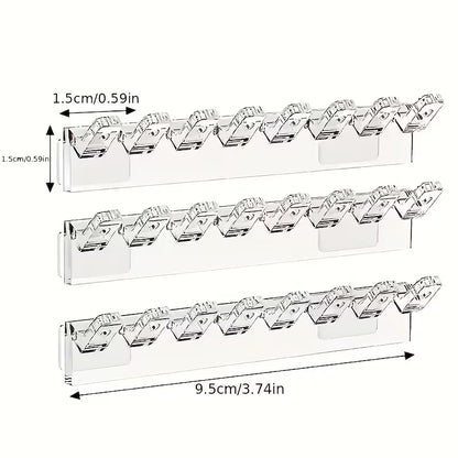 Wall Mount Acrylic Jewellery Organizer Hook