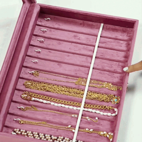 Premium Chain & Necklace Organizer Box