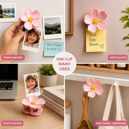 Cute Magnetic Flower Clip