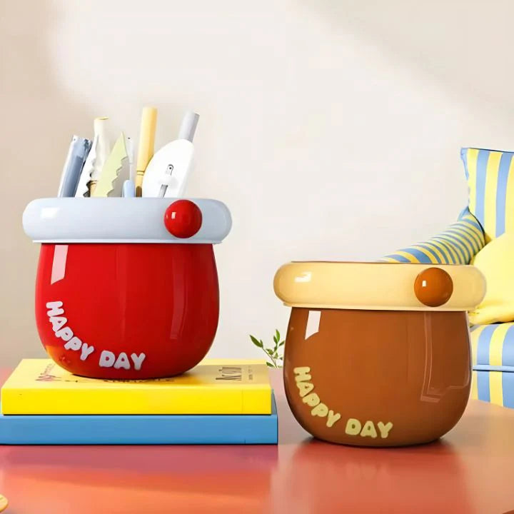 Happy Day Magnetic Pocket Organizer