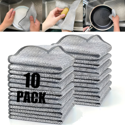 Mesh Steel Wire Dishwashing Cloth